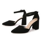 Dames Bandpump Suède | Pumps Damesschoenen Dames