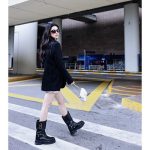 Dames Biker Boots Suède | Enkellaarsjes Damesschoenen Dames