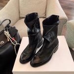 Dames Cowboy Boots Glad Leer | Enkellaarsjes Damesschoenen Dames