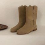 Dames Cowboy Boots Suède | Enkellaarsjes Damesschoenen Dames