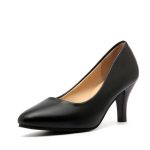 Dames Elegante Pumps Glad Leer | Pumps Damesschoenen Dames