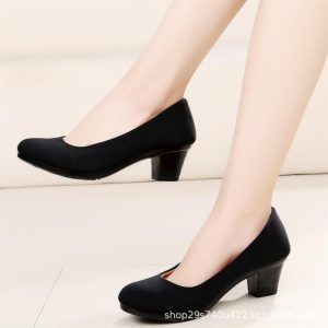 Dames Elegante Pumps Leer Met Effect | Pumps Damesschoenen Dames