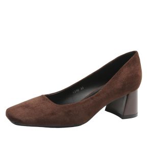 Dames Elegante Pumps Suède | Pumps Damesschoenen Dames