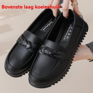 Dames Loafer Glad Leer | Lage schoenen Damesschoenen Dames