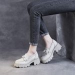 Dames Loafer Glad Leer | Lage schoenen Damesschoenen Dames