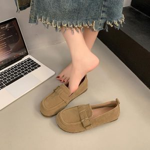 Dames Loafer Suède | Lage schoenen Damesschoenen Dames