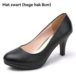 Dames Pump Op Plateauzool Lakleer | Pumps Damesschoenen Dames