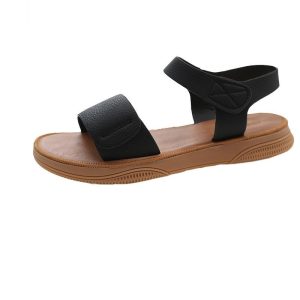 Dames Sandal Met Riempjes Suède | Sandalen Damesschoenen Dames