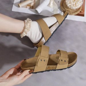 Dames Sandaleno Met Sleehak Glad Leer | Sandalen Damesschoenen Dames