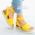 Dames Sandaleno Met Sleehak Glad Leer | Sandalen Damesschoenen Dames