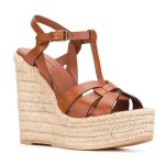 Dames Sandaleno Met Sleehak Materiaalcombi Leer | Sandalen Damesschoenen Dames