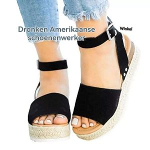 Dames Sandaleno Met Sleehak Suède | Sandalen Damesschoenen Dames