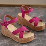 Dames Sandaleno Met Sleehak Suède | Sandalen Damesschoenen Dames