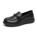 Dames Slip-On Glad Leer | Lage schoenen Damesschoenen Dames