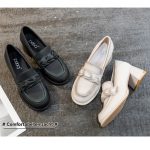 Dames Slip-On Leer Met Effect | Lage schoenen Damesschoenen Dames