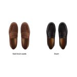 Dames Slip-On Materiaalcombi Leer | Lage schoenen Damesschoenen Dames