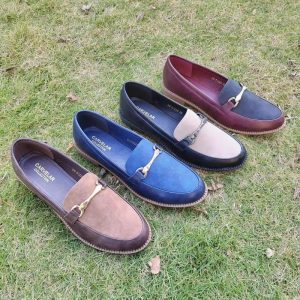 Dames Slip-On Materiaalcombi Leer | Lage schoenen Damesschoenen Dames