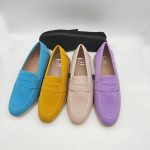 Dames Slip-On Suède | Lage schoenen Damesschoenen Dames