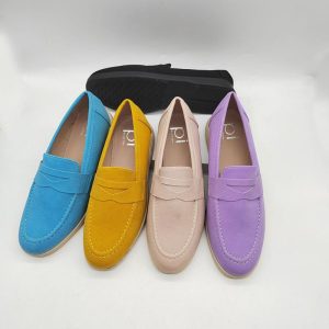 Dames Slip-On Suède | Lage schoenen Damesschoenen Dames