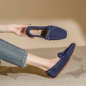 Dames Slip-On Suède | Lage schoenen Damesschoenen Dames