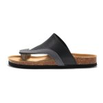 Dames Teenslipper Glad Leer | Sandalen Damesschoenen Dames