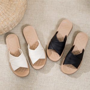 Dames Teenslipper Suède | Sandalen Damesschoenen Dames