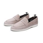 Heren Pius Gabor Slip-On Suède | Lage schoenen Herenschoenen Heren