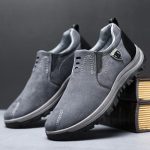 Heren Pius Gabor Veterschoen Suède | Lage schoenen Herenschoenen Heren