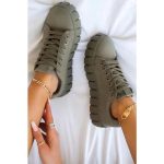 Dames Lage Sneaker Combi Leer/Imitatieleer | Sneakers Damesschoenen Dames