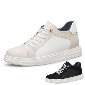 Dames Lage Sneaker Materiaalcombi Leer | Sneakers Damesschoenen Dames